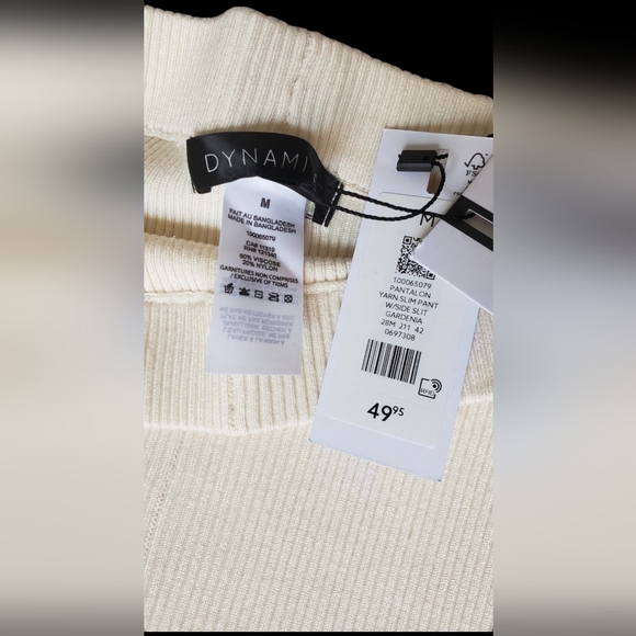 Dynamite Yarn Slim Pants Side Slit - Picture 6 of 6